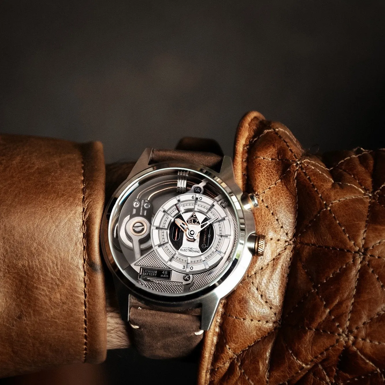 Electricianz Brown Steel Z Watch ZZ-A3C/01