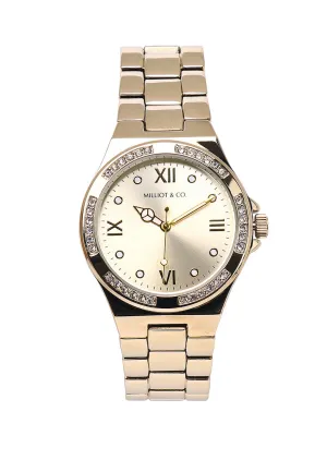 Elle Gold  Metal  Watch (Gold)