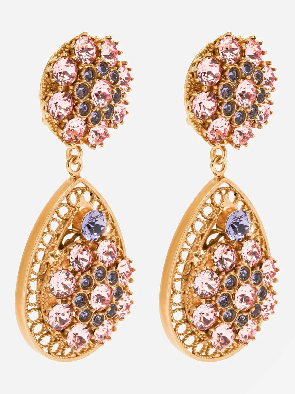 Embellished Clip-On Earrings