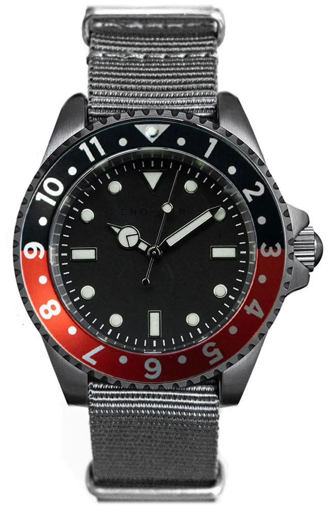 ENO Watch Dive E2/H Coke Black & Red Special Edition