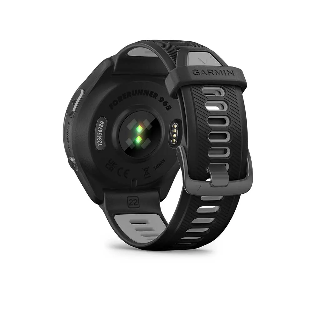 Forerunner 965 Running Watch - Black/Powder Gray