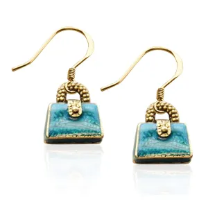 Frame Purse Charm Earrings