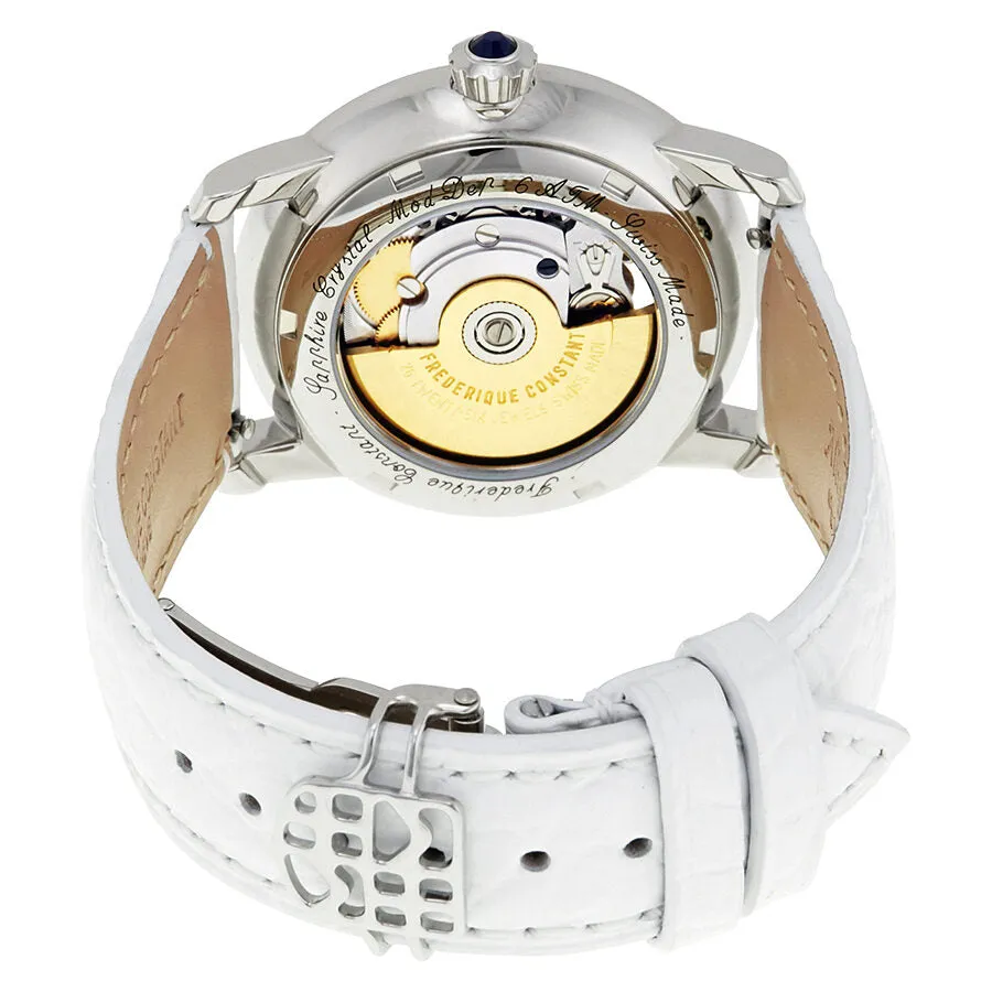 Frederique Constant Heartbeat Automatic Diamond Ladies Watch FC-310BDHB2PD6-WH