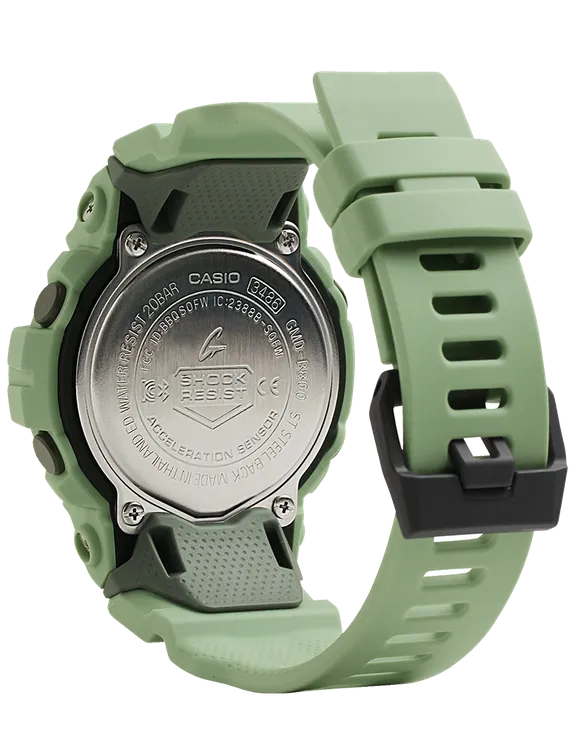 G-Shock GMDB800SU-3 Bluetooth Fitness Tracker Mint Resin Strap Unisex Watches