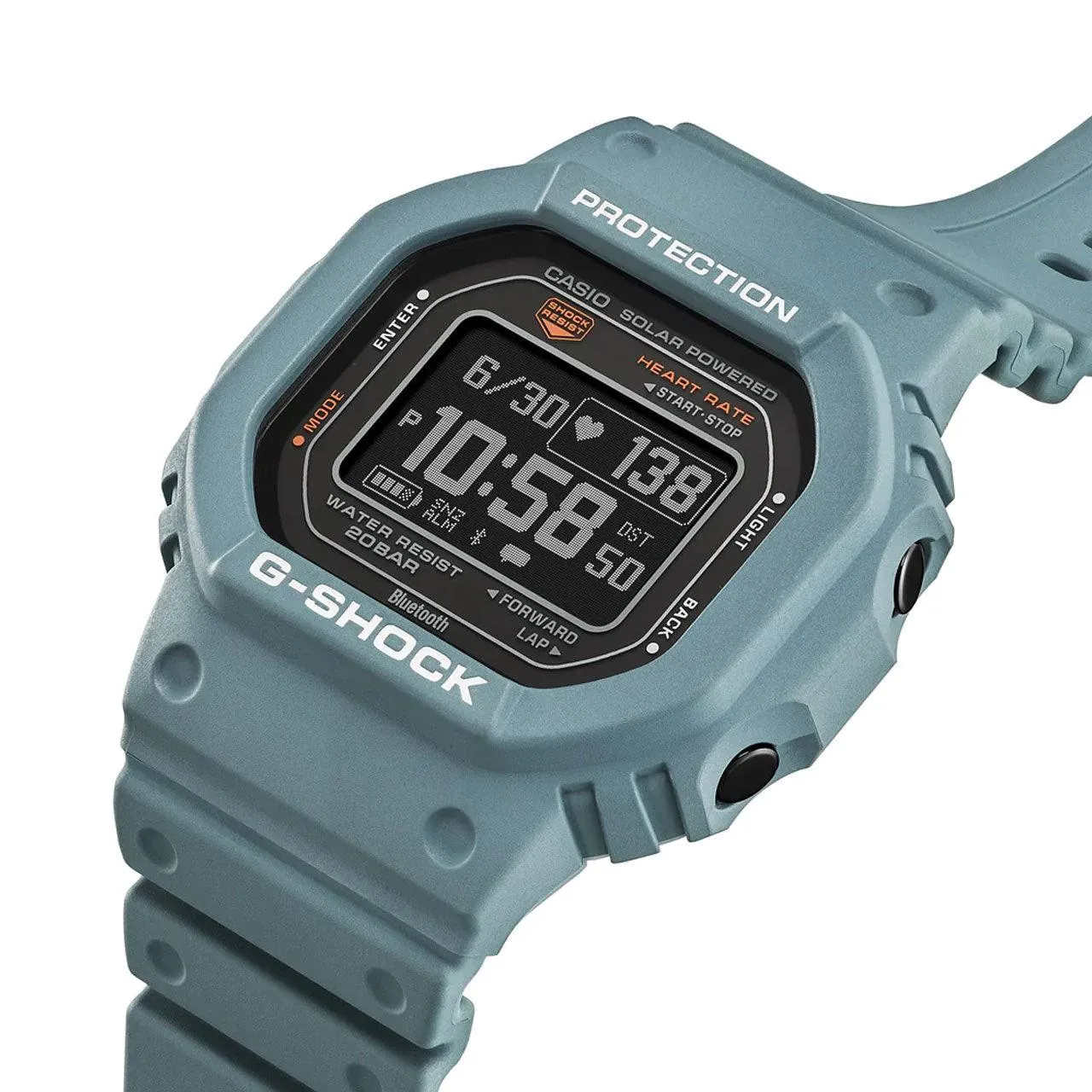 G-Squad - Blue Heart Rate Monitor Watch - DWH5600-2D
