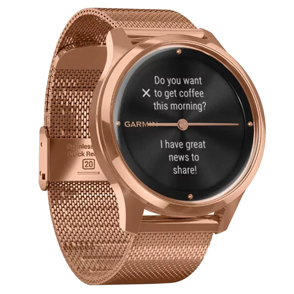 Garmin Vivomove 3 Luxe GPS Watch 2019