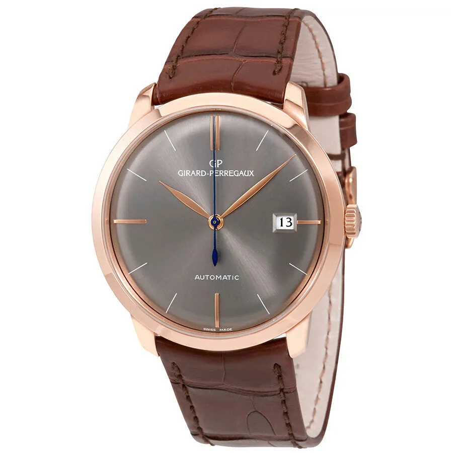 Girard Perregaux 1966 Black Dial Automatic Men's 18K Rose Gold Watch 49525-52-232-BKCA