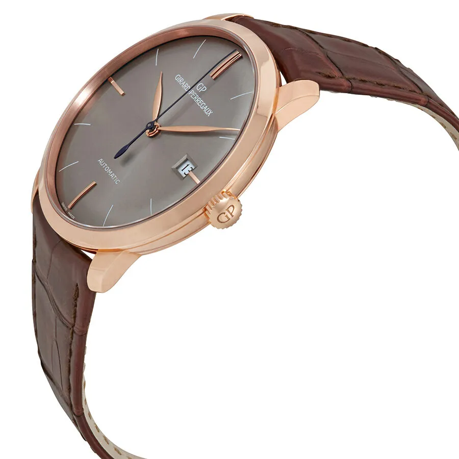 Girard Perregaux 1966 Black Dial Automatic Men's 18K Rose Gold Watch 49525-52-232-BKCA