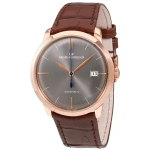 Girard Perregaux 1966 Black Dial Automatic Men's 18K Rose Gold Watch 49525-52-232-BKCA