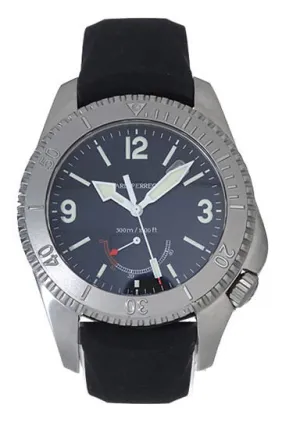 Girard Perregaux Seahawk II Stainless Steel Black Rubber Men's Watch 49900-S0-11-6146