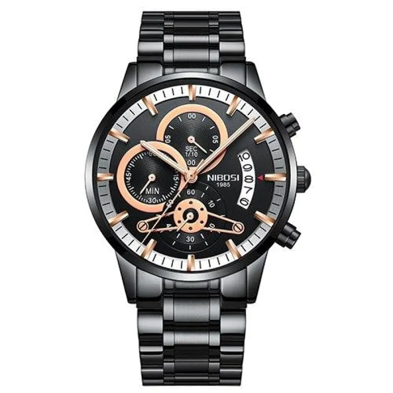 Gold And Black Luxury Sports Watches