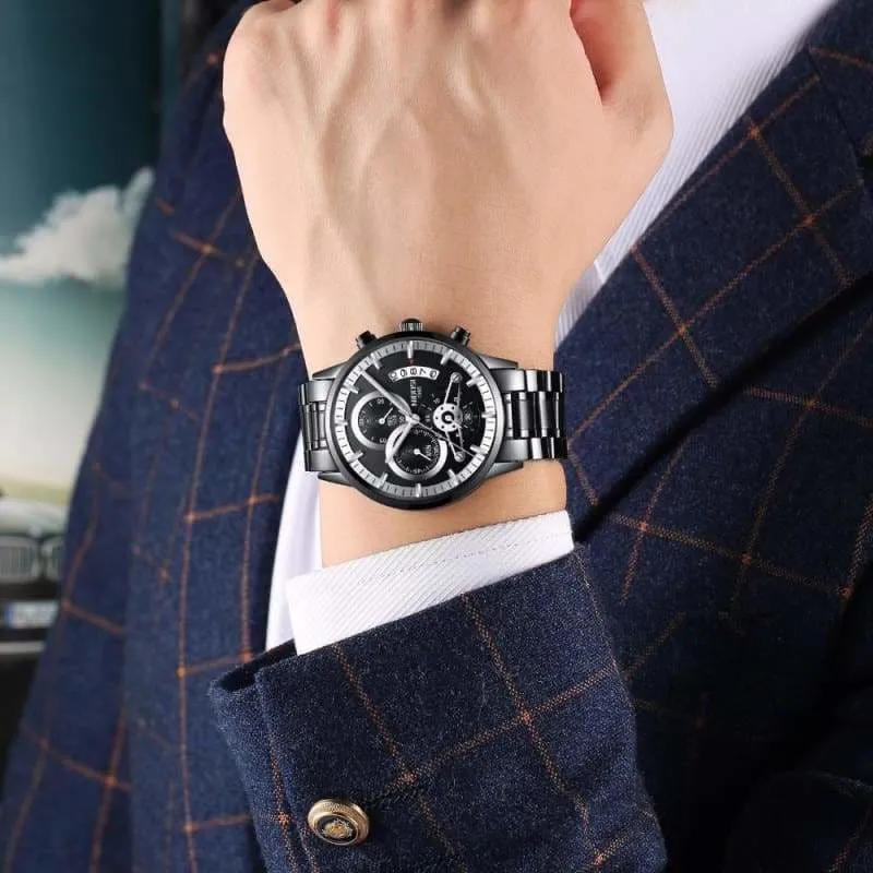 Gold And Black Luxury Sports Watches