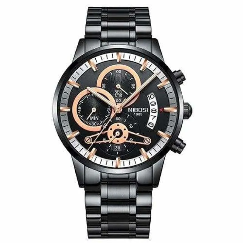 Gold And Black Luxury Sports Watches