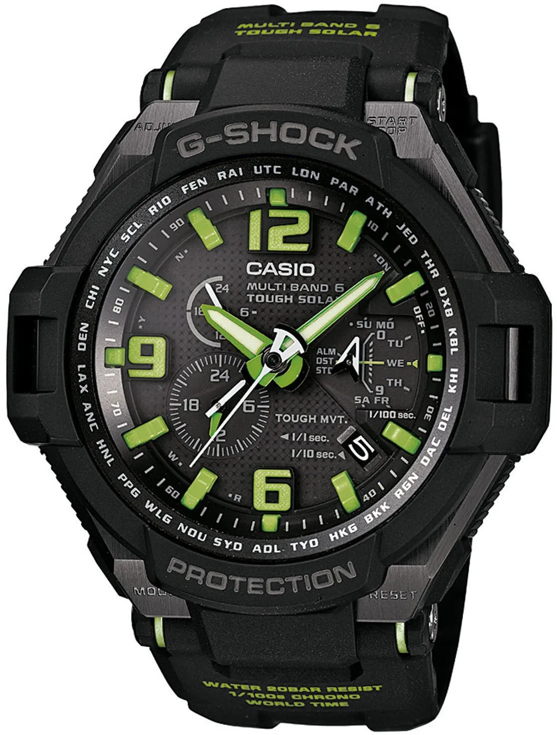 GS Watch Premium Gravity Defier Alarm Chronograph
