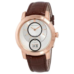 Harry Winston Midnight Silver Dial Automatic Men's Watch MIDABD42RR005