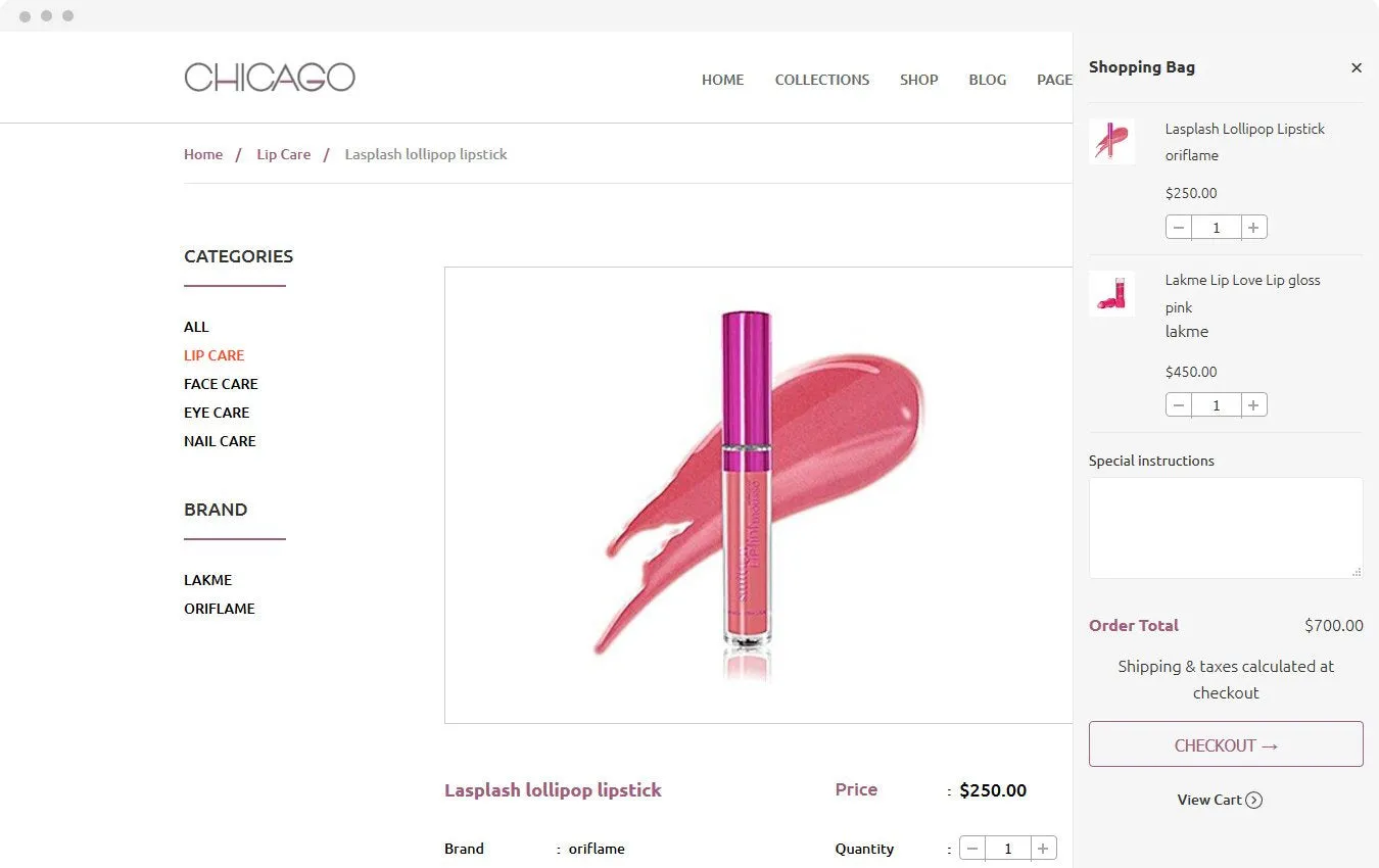 Health Store Chicago Shopify Theme