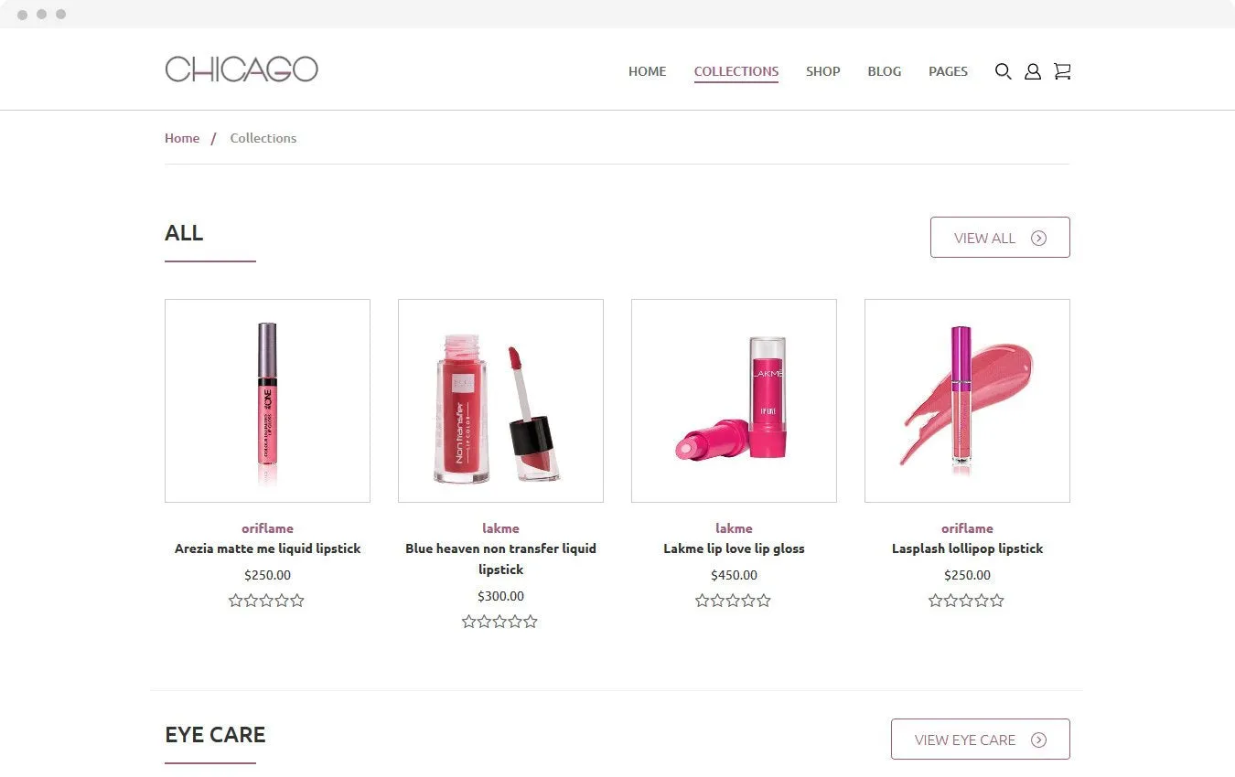 Health Store Chicago Shopify Theme