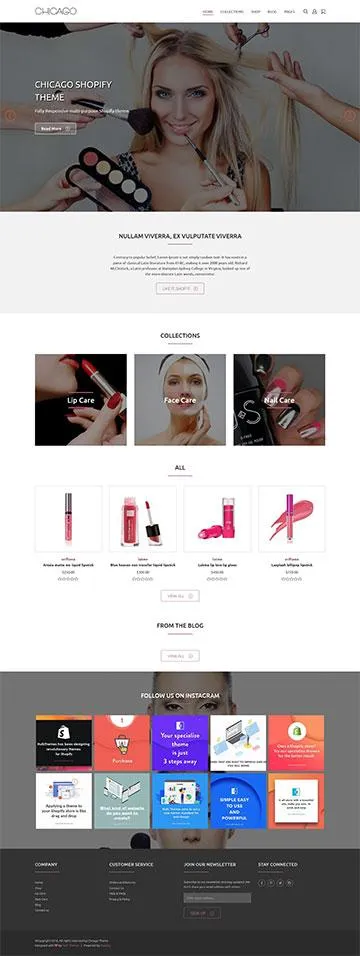 Health Store Chicago Shopify Theme