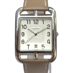 Hermès Cape Cod CD7.810 Mens Watch in Stainless Steel 33 x 42mm