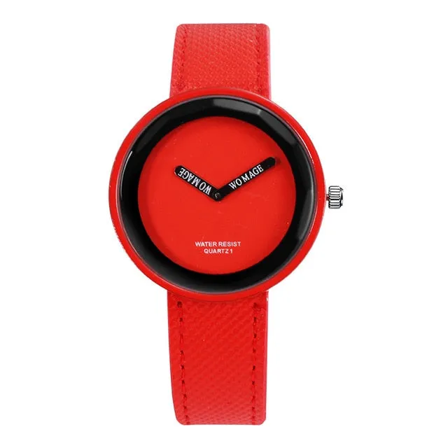 Hot Sale Fashion Women's Watches Leather Ladies Watch Women Watches Young Girl Watch Simple Clock reloj mujer montre femme