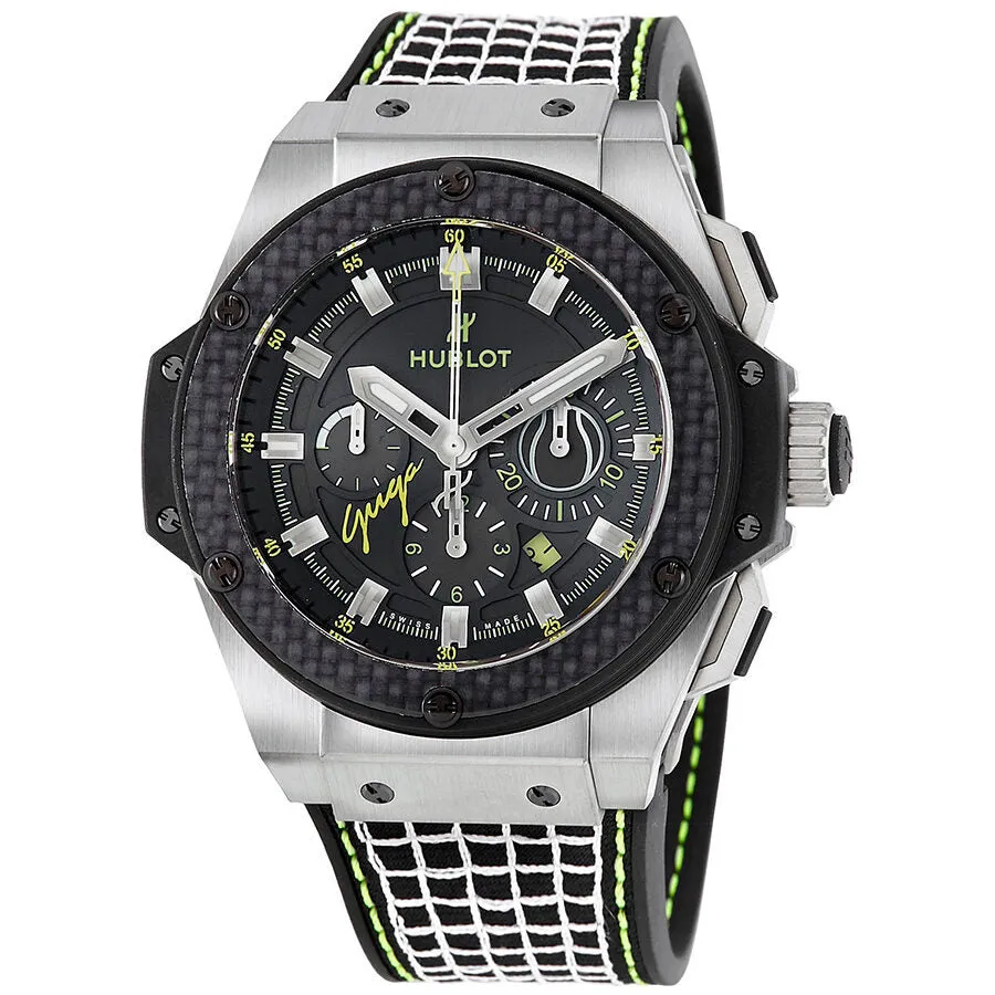 Hublot Big Bang King Power Guga Chronograph Automatic Black Dial Men's Watch 703.NQ.1129.NR.GUG13