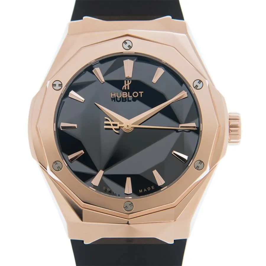 Hublot Classic Fusion Orlinski King Gold Automatic Black Dial Men's Watch 550.OS.1800.RX.ORL19