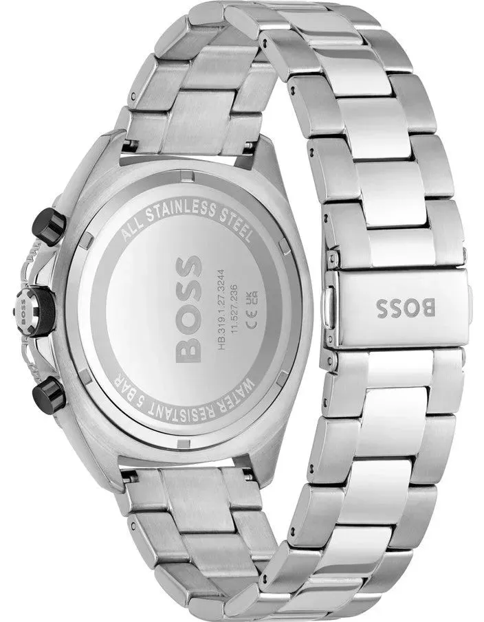 Hugo Boss Energy Chronograph Silver Men's Watch 1513971