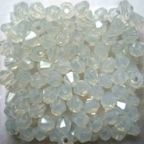 Isywaka U Choice 200PCS 4mm Bicone Austria Crystal Beads charm Glass Beads Loose Spacer Bead for DIY Jewelry Making