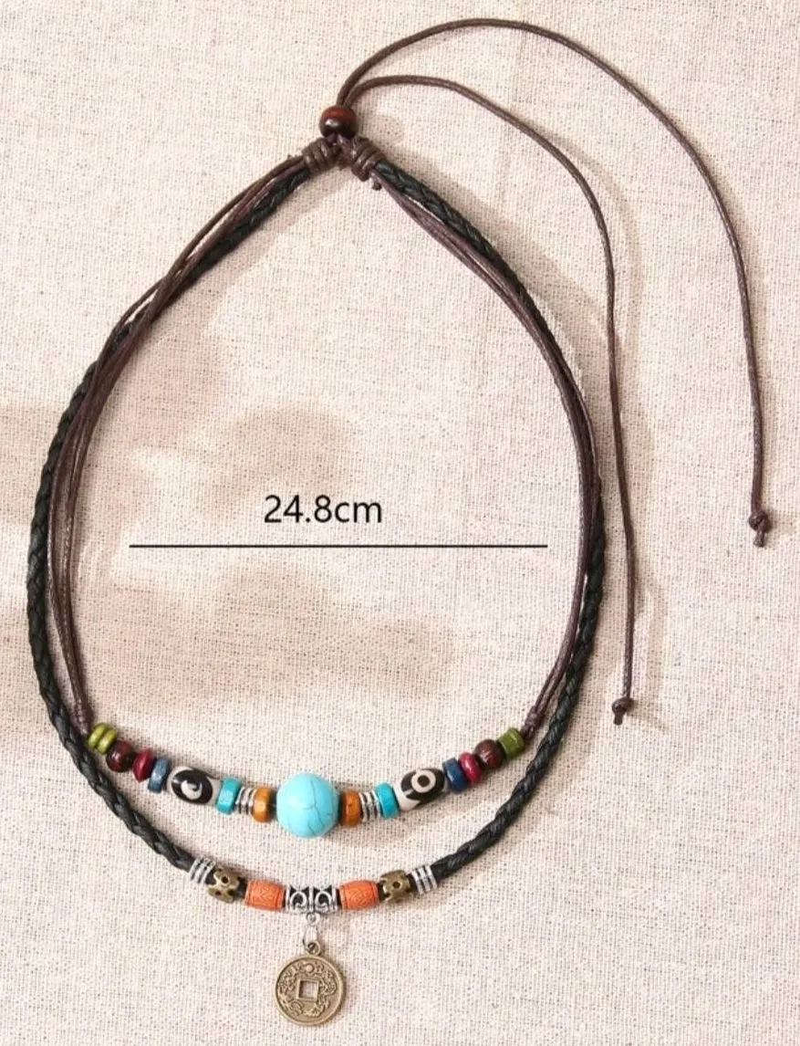 Jewellery - Necklace - layered charm necklace