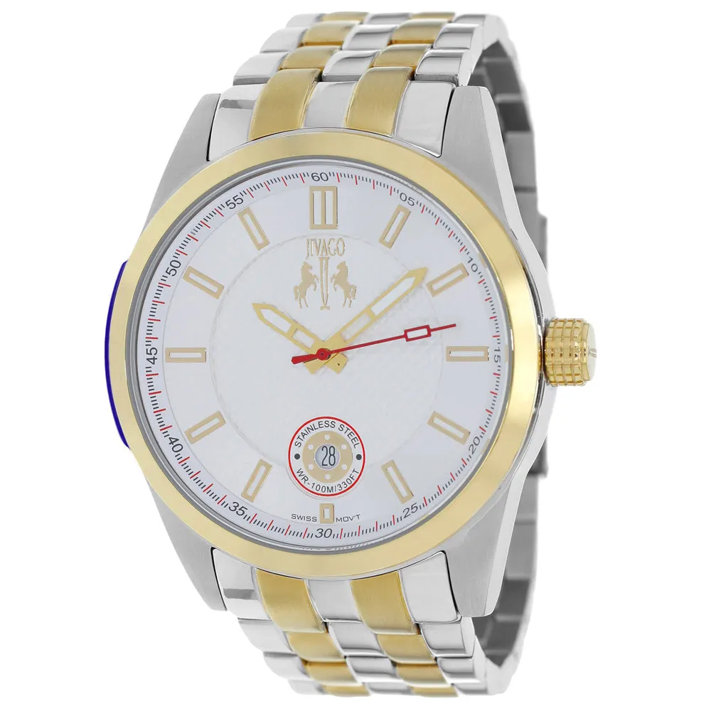 Jivago Men's Rush Silver Dial Watch - JV7112