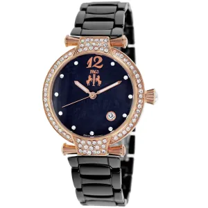Jivago Women's Bijoux Black MOP Dial Watch - JV2215