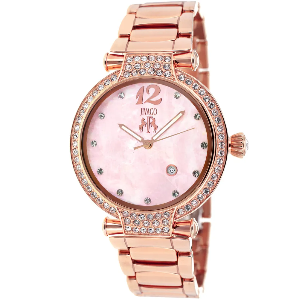 Jivago Women's Bijoux Pink MOP Dial Watch - JV2219