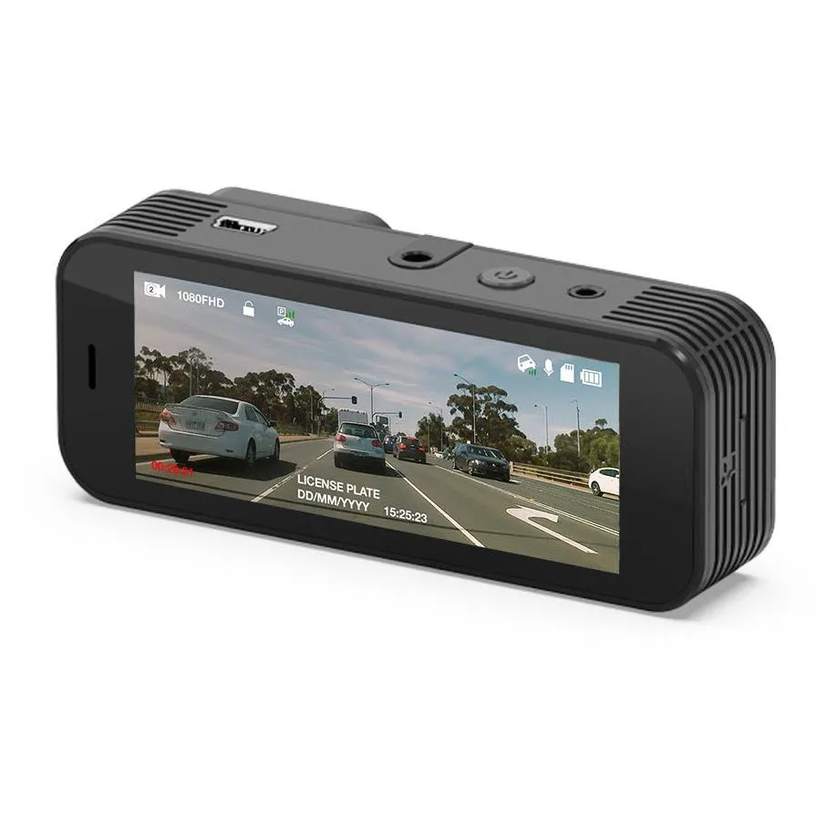 Kapture Compact FHD Front & HD Rear Dash Camera with 3.2" Screen