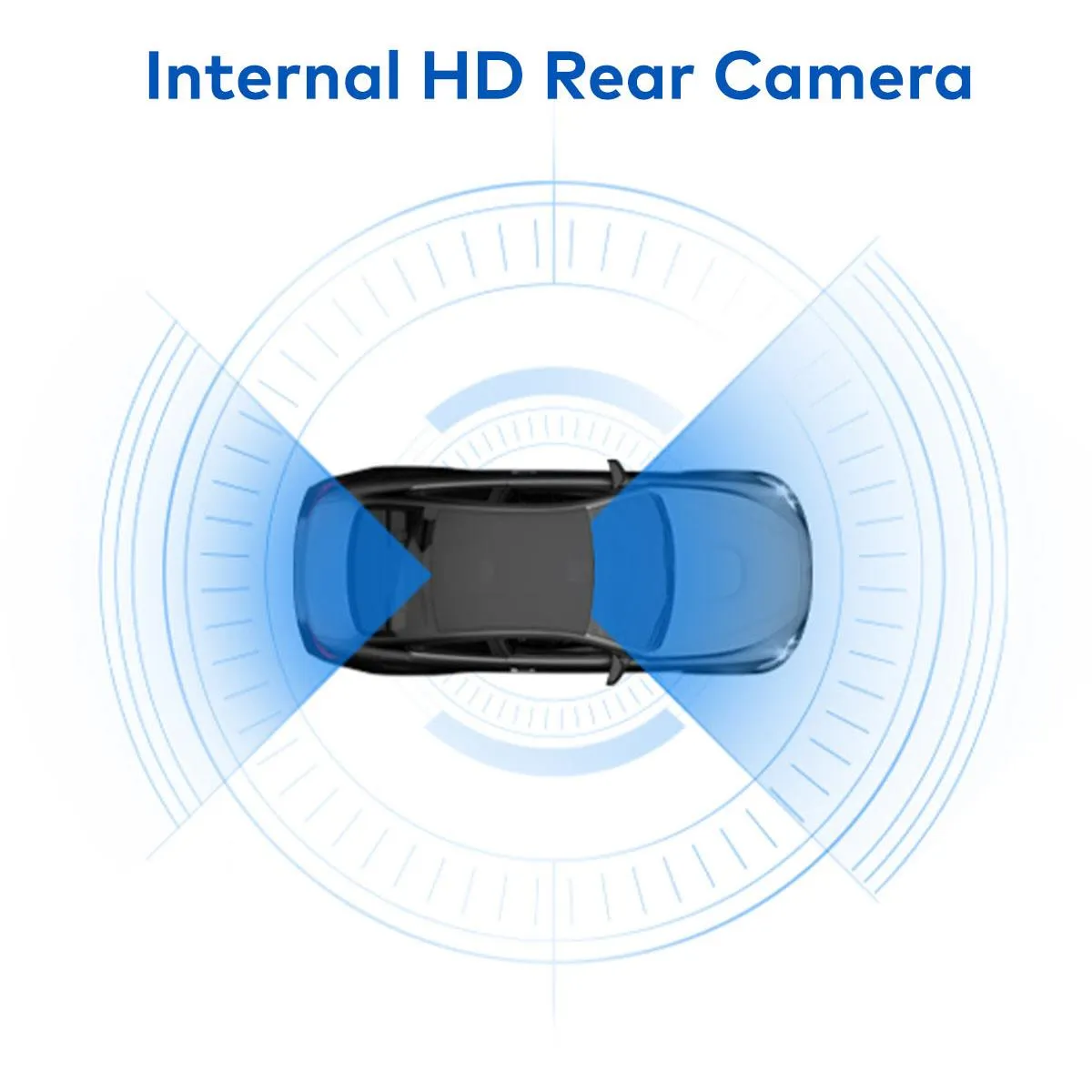 Kapture Compact FHD Front & HD Rear Dash Camera with 3.2" Screen