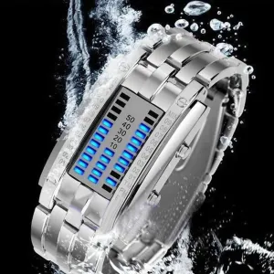 LED Date Bracelet Watch Binary Wristwatch Sport Watches