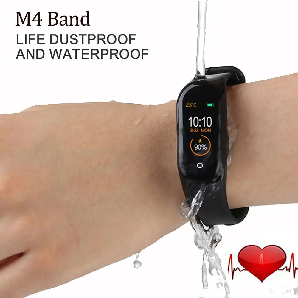 M4 Smart Fitness Watch with *** 1 x FREE DESIGNER STRAP ***