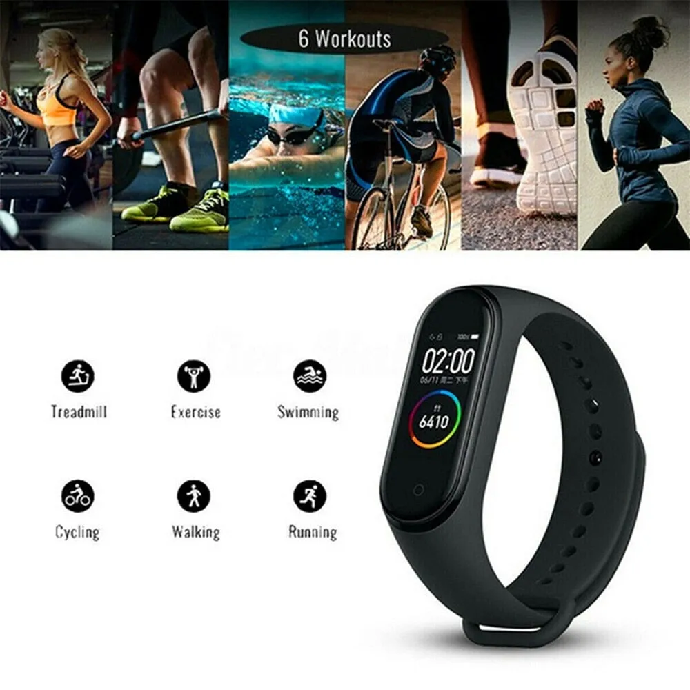 M4 Smart Fitness Watch with *** 1 x FREE DESIGNER STRAP ***