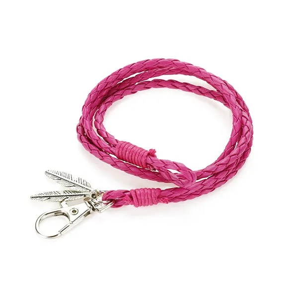 Mdiger Fashion Jewelry PU Leather Bracelets Charm Gift Bangles Multilayer Feather Bracelet Accessories Wedding Men Jewelry