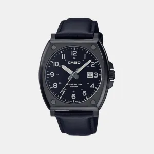 Men's Analog Leather Watch A2120 - MTP-E715L-1AVDF
