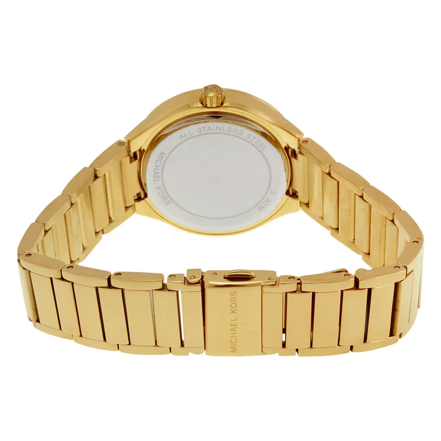 Michael Kors Mini Kerry Fuchsia Dial Gold-tone Ladies Watch MK3442
