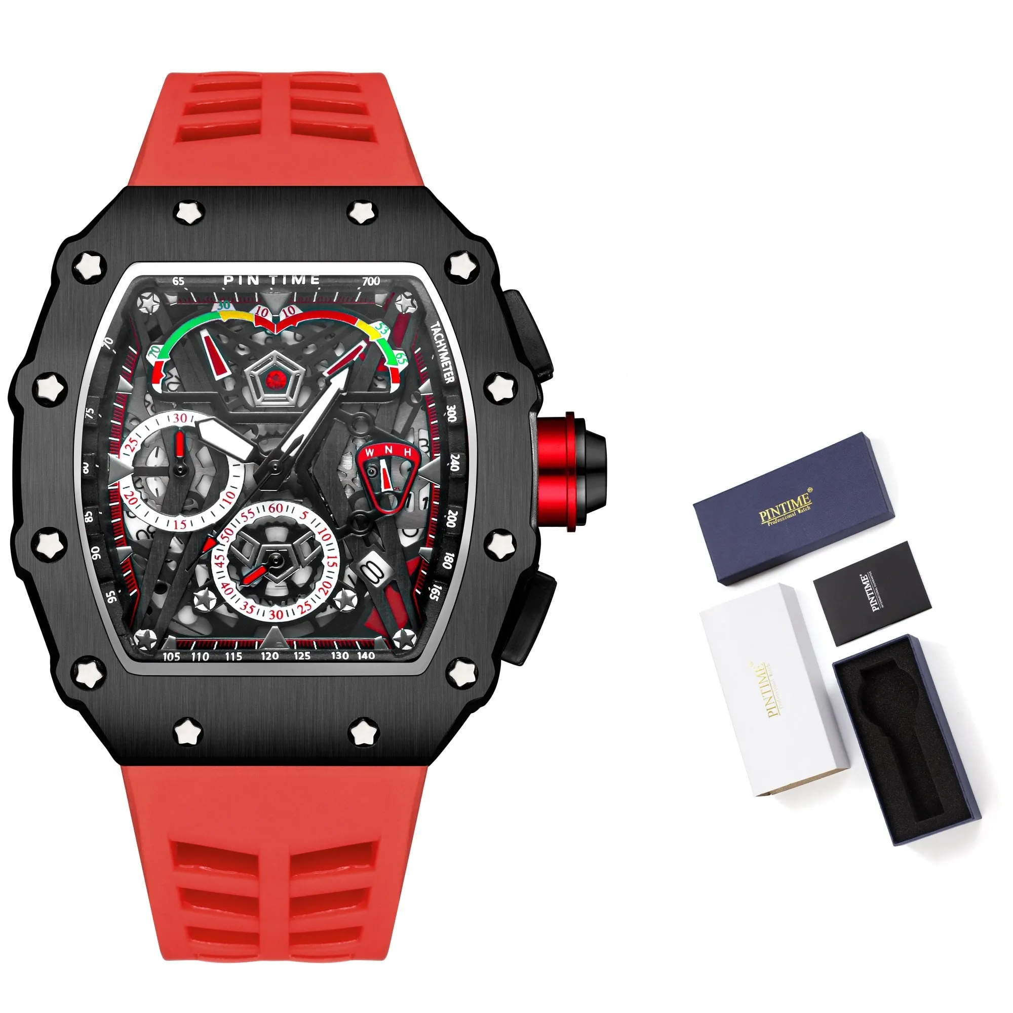 Mini Focus Men's Quartz  Casual Weekday Date Stainless Steel Strap  Watch