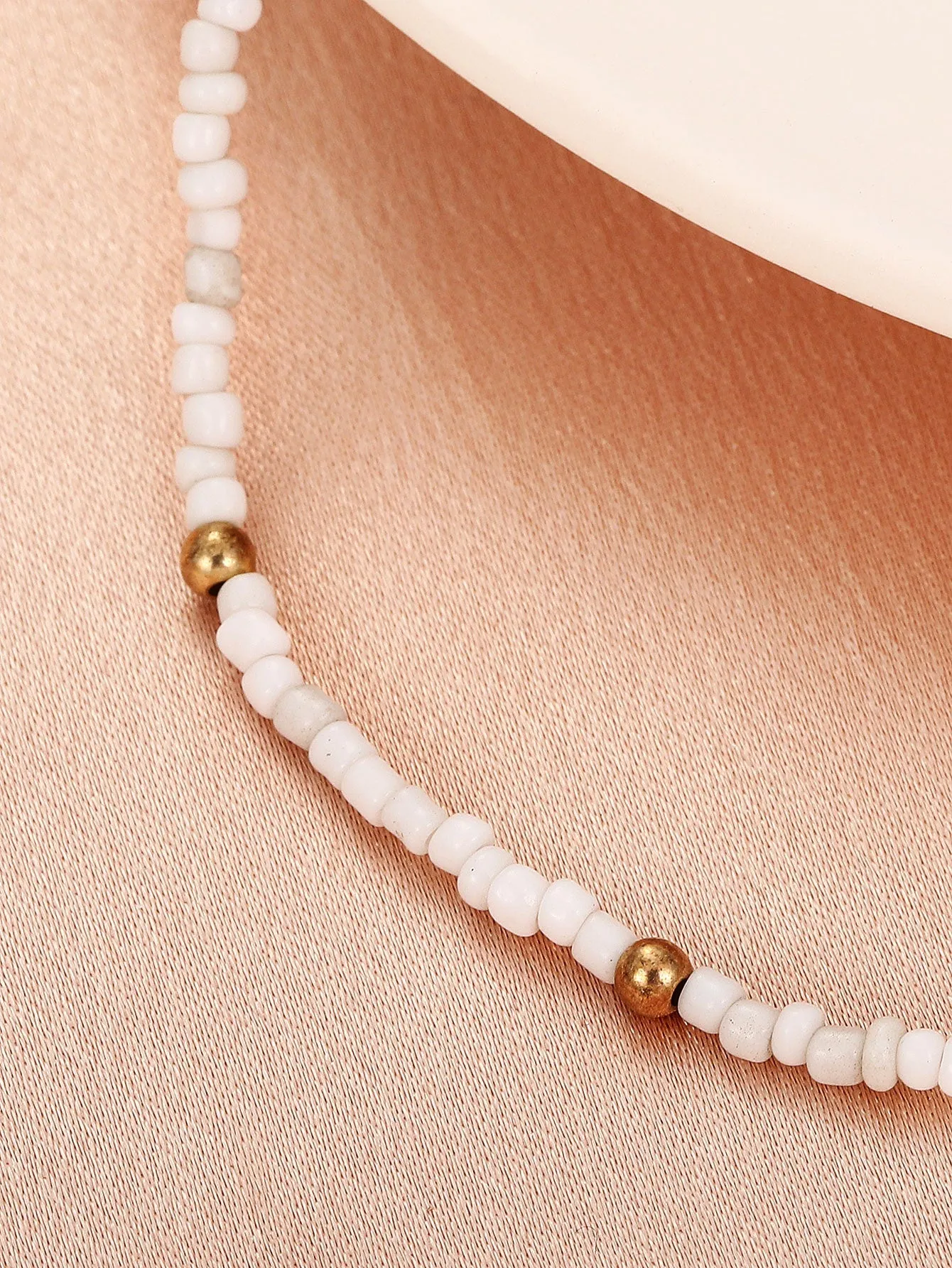 Minimalist Beaded Necklace for Women Girls Accessories Jewelry Gifts Gift for