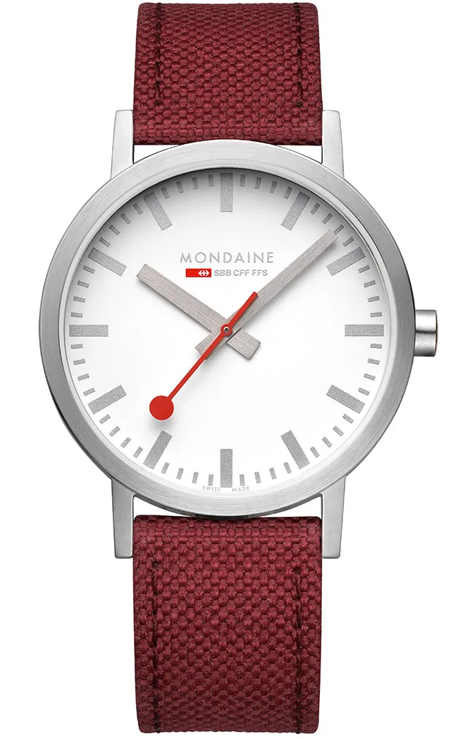 MOND Watch Classic Dark Cherry Textile D