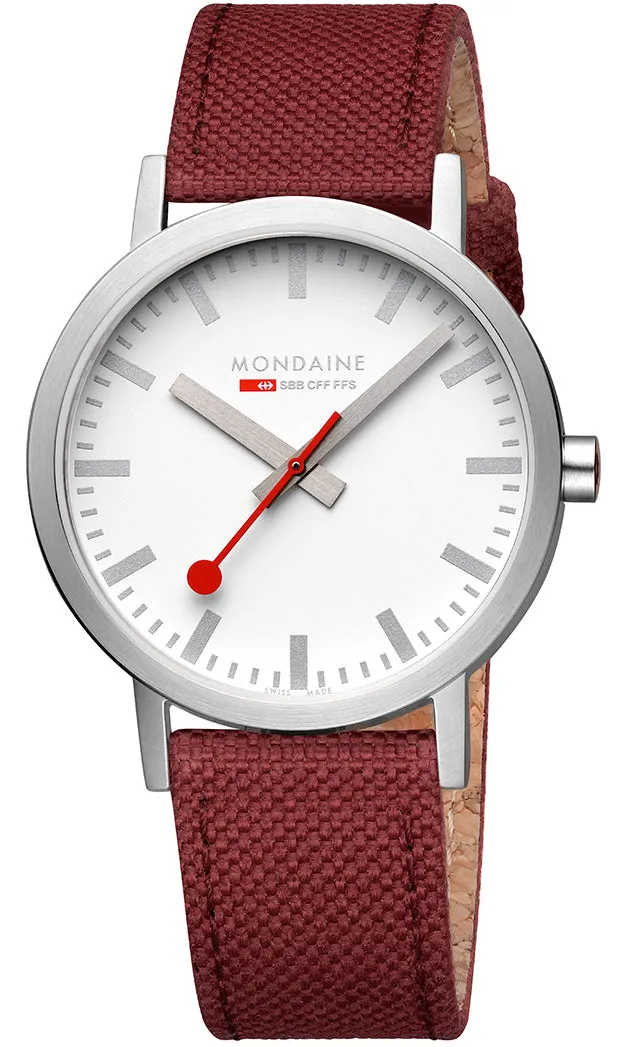 MOND Watch Classic Dark Cherry Textile D