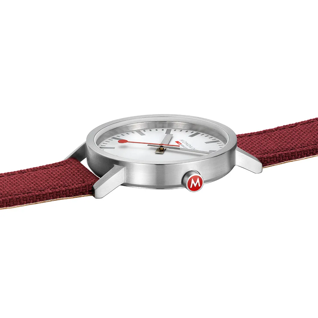 MOND Watch Classic Dark Cherry Textile D