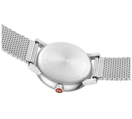 MONDAINE evo2, 40mm, stainless steel watch, MSE.40210.SM