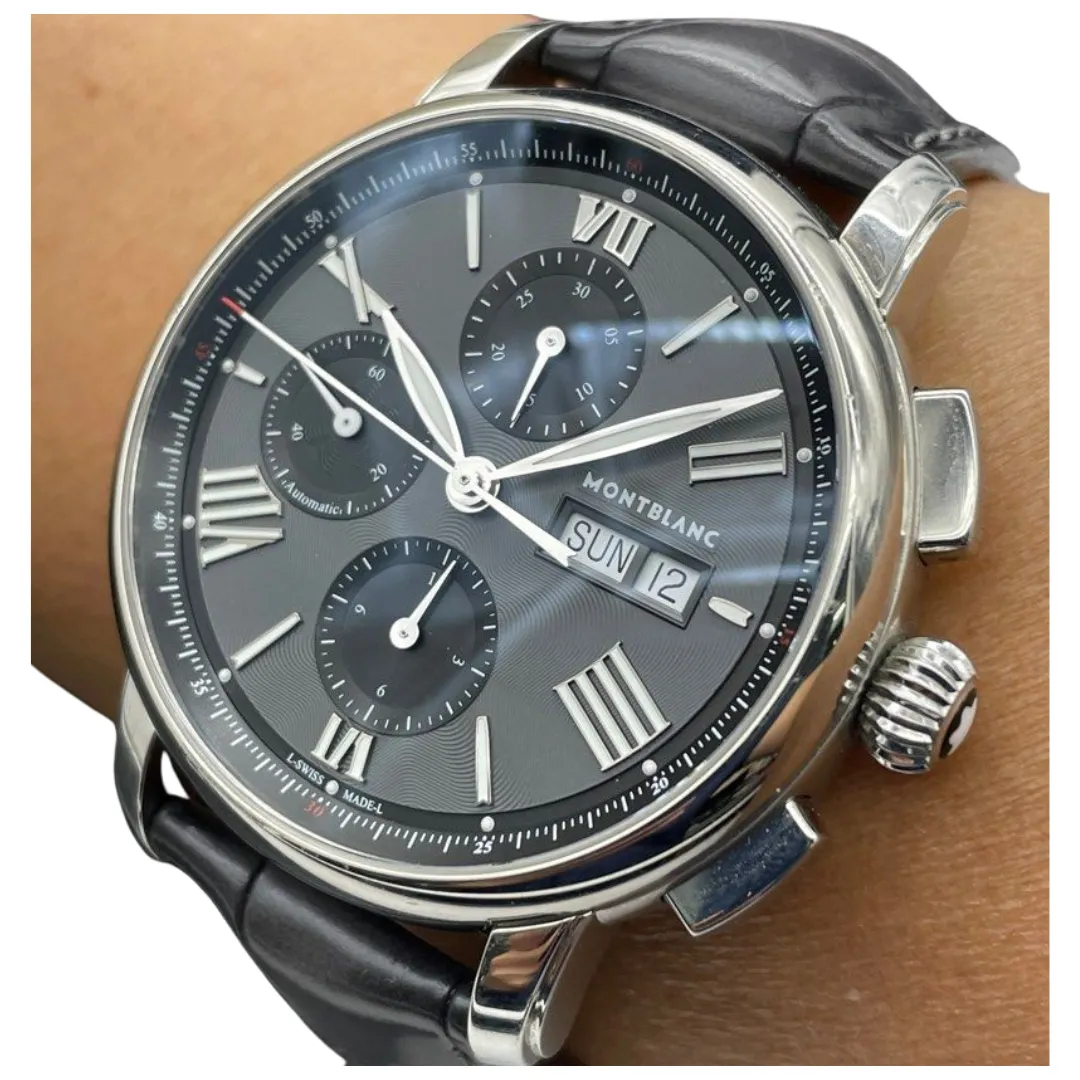 Montblanc Star Legacy Chronograph Day Date Automatic 43mm Watch 126081