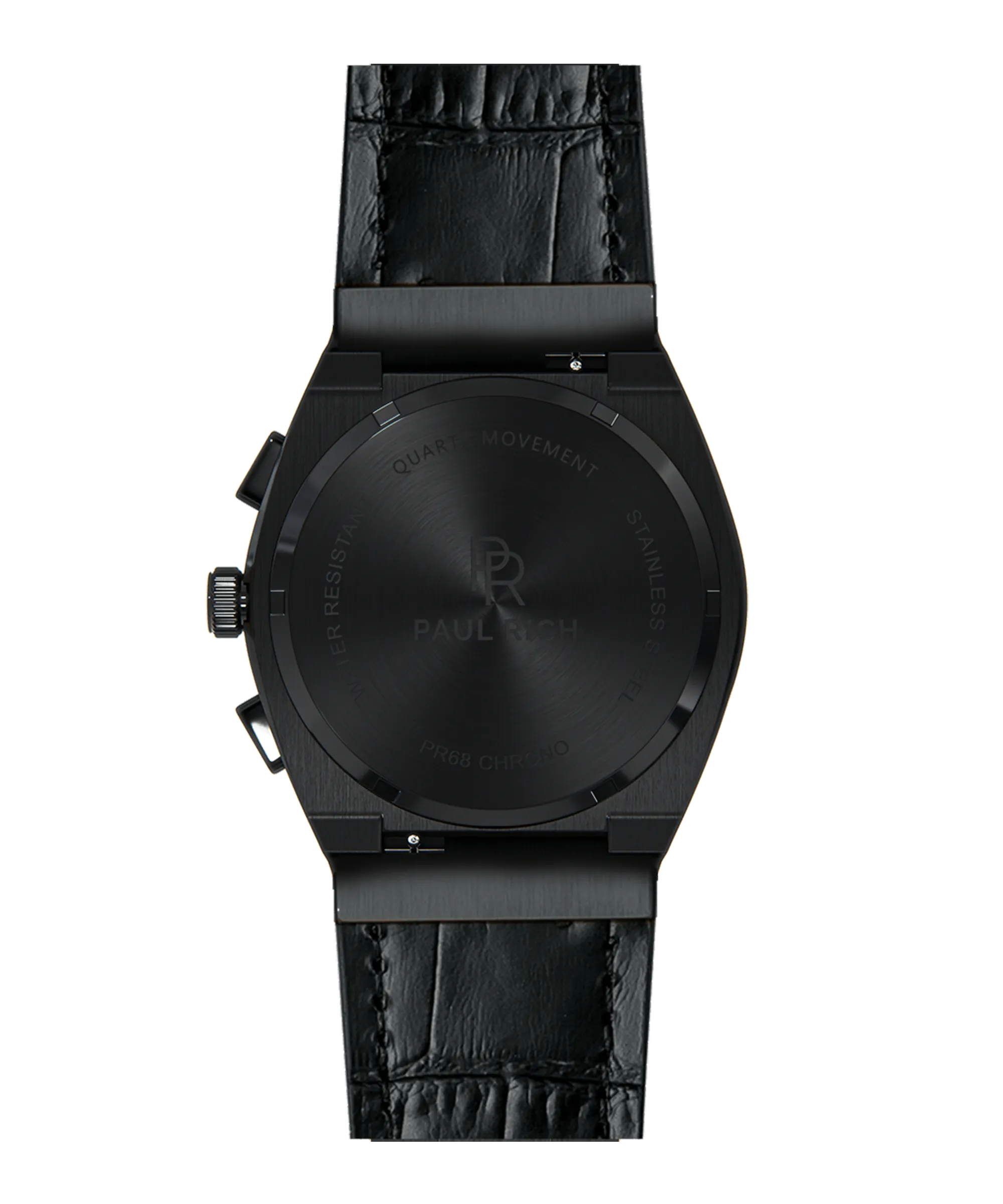 Motorsport Black Leather