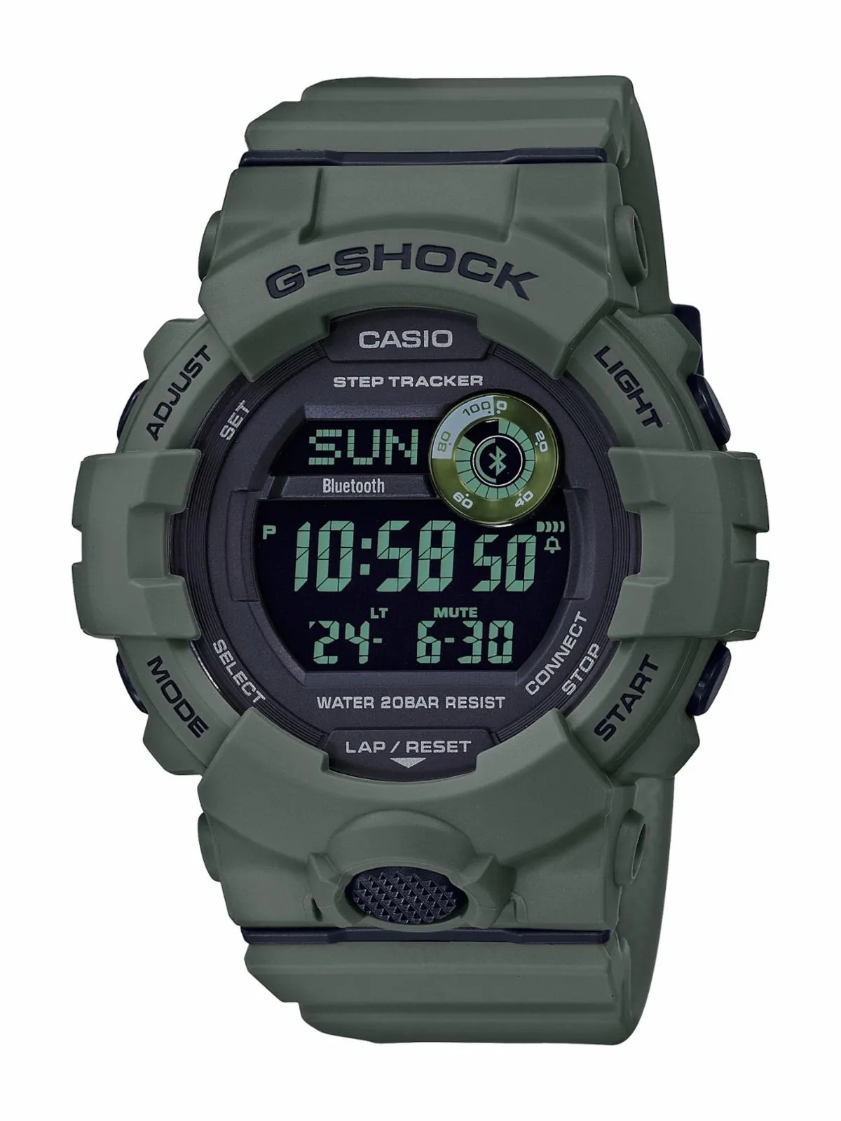 Move GBA-800 Series Watch, Matte Green