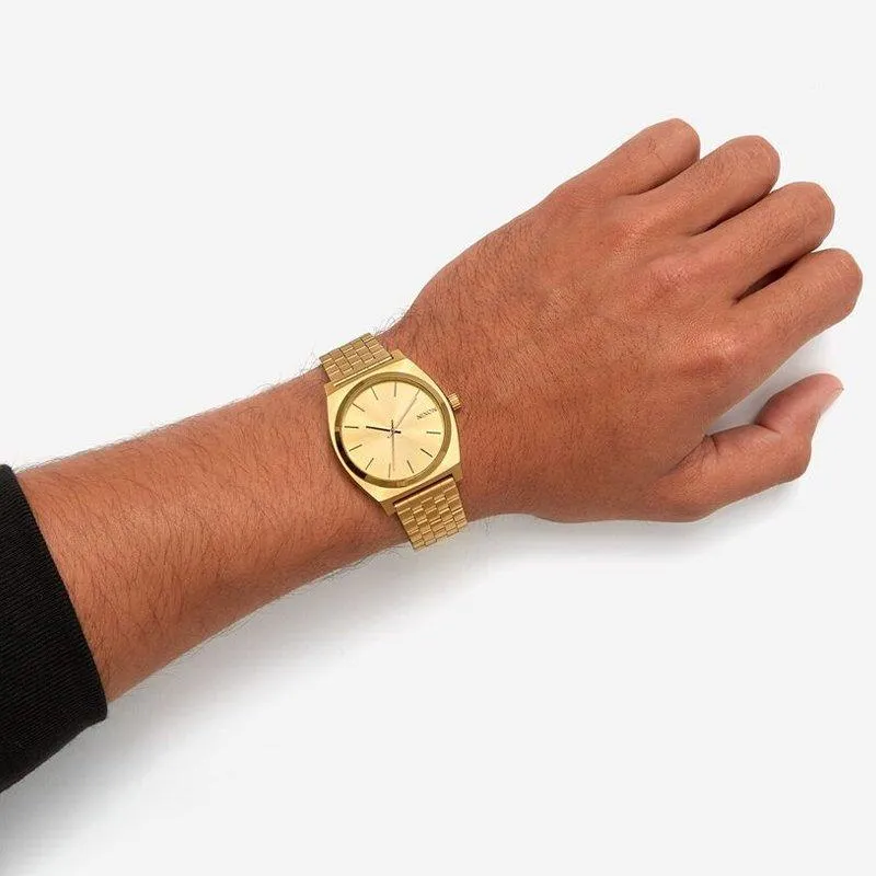 Nixon Time Teller Watch - All Gold Gold